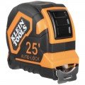 Klein Tools 9125AL Tape Measure, 25-Foot Single-Hook Auto-Lock-