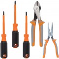 Klein Tools 9419R 1000V Insulated Tool Set, 5-Piece-