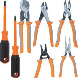 Klein Tools 9421R 1000V Insulated Tool Set, 7-Piece-