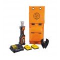 Klein Tools BAT207T3 Battery-Operated Cutter, copper/aluminum, 2 Ah battery-