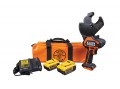 Klein Tools BAT20G24H Battery-Operated ACSR Open-Jaw Cutter, 4 Ah battery-