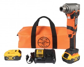 Klein Tools BAT20LW1 90-Degree Impact Wrench Kit-