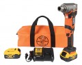 Klein Tools BAT20LW1 90-Degree Impact Wrench Kit-