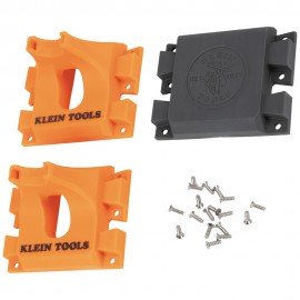 Klein Tools BCRP03 Cartridges with Blank Insert Cartridge, S-Hook, Rail System, 2-Pack-