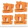 Klein Tools BCRP04 Cartridges, S-Hook, Rail System, 4-Pack-