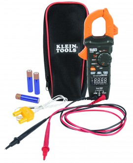 Klein Tools CL390 AC/DC Digital Clamp Meter, auto-ranging, 400 A-