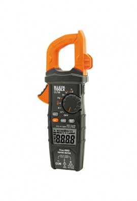 Klein Tools CL700 Clamp Meter, digital AC auto-ranging TRMS, low impedance (LoZ) mode-