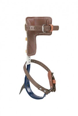 Klein Tools CN1907AR Tree Climber Set, 2.75&quot; gaffs, 15 to 19&quot;-