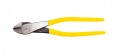 Klein Tools D2000-49 Diagonal-Cutting Pliers, angled head, 9"-
