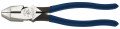 Klein Tools D213-9 Lineman&#039;s Square Nose Pliers, 9&amp;quot;-