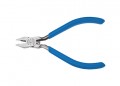Klein Tools D230-4C Electronics Nickel Ribbon Diagonal Cutting Pliers, 4"-