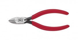 Klein Tools D528V Bell System Diagonal Cutting Pliers, W and V notches, 5"-