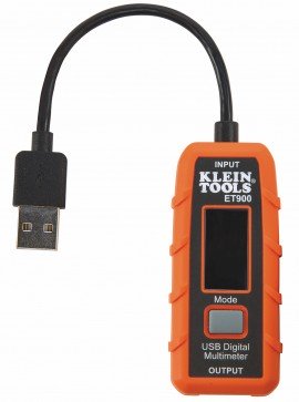 Klein Tools ET900 USB Digital Meter, USB-A (type A)-
