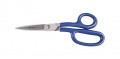 Klein Tools G718LRC Carpet Shears with ring, curved handle, 9&quot;-