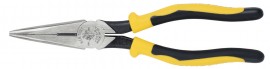 Klein Tools J203-8 Long Nose Side Cutting Pliers, 8&amp;quot;-