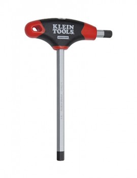 Klein Tools JTH4E08 Journeyman Hex Key with T-handle, 0.125", 4" blade-