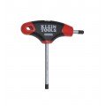 Klein Tools JTH4E13 Journeyman Hex Key with T-handle, 0.25&quot;, 4&quot; blade-