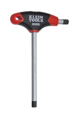 Klein Tools JTH6E06 Journeyman Hex Key with T-handle, 0.09", 6" blade-
