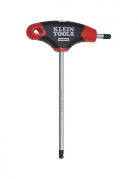 Klein Tools JTH6E17BE 0.5&quot; Ball Hex Key with Journeyman T-handle, 6&quot;-