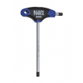 Klein Tools JTH6M6 Journeyman Hex Key with T-handle, 6 mm, 6" blade-