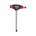 Klein Tools JTH9E06 Journeyman Hex Key with T-handle, 0.09", 9" blade-