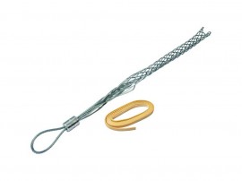Klein Tools KSSK125-1 Slack-Pulling Grip with offset flexible eye, 16", 1.25 to 1.49" cable diameter-
