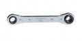 Klein Tools KT223X4 Lineman's Ratcheting 4-in-1 Box Wrench, 12 points-
