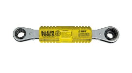 Klein Tools KT223X4-INS Lineman's Insulating 4-in-1 Box Wrench-