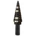 Klein Tools KTSB14 Double-Fluted Step Drill Bit, 3/16 to 7/8&amp;quot;-
