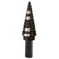 Klein Tools KTSB14 Double-Fluted Step Drill Bit, 3/16 to 7/8&amp;quot;-
