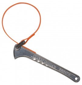 Klein Tools S12HB Grip-It&amp;trade; Strap Wrench, 1-1/2 to 5-Inch, 12-Inch Handle-