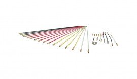 Klein Tools SRS56981 Mega Fish Rod Set, 52.5&#039;, 34-piece-