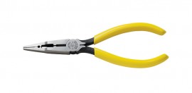 Klein Tools VDV026-049 Connector Crimping Long Nose Pliers-