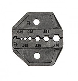 Klein Tools VDV201-042 Crimp Die Set for RG174/179/Belden 8218/fiber optic-