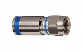 Klein Tools VDV812-623 Weatherproof RG6 F-Compression Connectors, 10-pack-