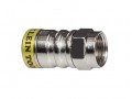 Klein Tools VDV812-627 Push-On F Connectors, 10-Pack-