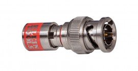 Klein Tools VDV813-616 Universal BNC Compression Connectors, RG59, 10-pack-