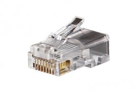 Klein Tools VDV826-628 Modular Data Plugs, RJ45 Cat5e, 10-pack-