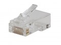 Klein Tools VDV826-702 Pass-Thru Modular Data Plugs, Cat5e, 50-pack-