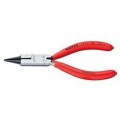 Knipex 1901130 Round Nose Pliers with Cutting Edge, 5", plastic coated handles-