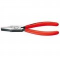 Knipex 2001125 Flat Nose Pliers, 5", plastic coated handles-