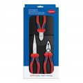 Knipex 00 20 11 Assembly Pliers Set, 3-piece, with tray-