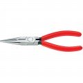 Knipex 2501160 Snipe Nose Side Cutting Pliers, 6-&amp;frac14;", plastic coated-