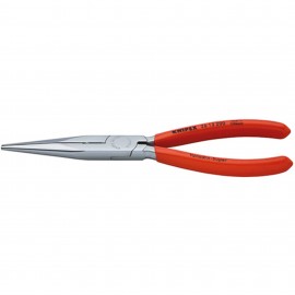 Knipex 26 13 200 Snipe Nose Side Cutting Pliers, 8", chrome plated-