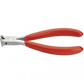 Knipex 6411115 Electronics End Cutting Nipper, 4.5", without bevel-