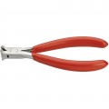 Knipex 6411115 Electronics End Cutting Nipper, 4.5", without bevel-