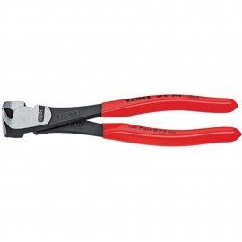 Knipex 67 01 200 End Cutting Nippers, 8", high leverage-