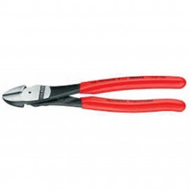 Knipex 74 01 140 High Leverage Diagonal Cutter, 5", plastic coated handles-