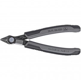 Knipex 7871125ESD Electronic Knips, 5", with lead catcher-