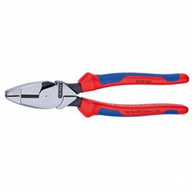 Knipex 902240 Lineman's Pliers, 9.5", multi-component grips-